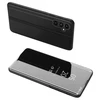 Hurtel Clear View dėklas skirtas Samsung Galaxy A14, juodas