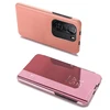 Hurtel Clear View dėklas skirtas Xiaomi Redmi K40 Pro+ / K40 Pro / K40 / Poco F3, rožinis