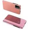 Hurtel Clear View dėklas skirtas Poco M4 Pro 5G, rožinis