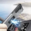 Hurtel Crystal Ring dėklas + magnetinis laikiklis Samsung Galaxy S22 + (S22 Plus), mėlynas