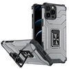 Hurtel Crystal Ring dėklas skirtas iPhone 13 Pro Max, juodas