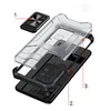 Hurtel Crystal Ring dėklas skirtas Samsung Galaxy A72 4G, juodas