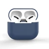 Hurtel AirPods 2 / AirPods 1 silikoninis soft ausinių dėklas mėlynos spalvos