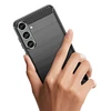 Hurtel Carbon Samsung Galaxy S24 Plus flexible silikoninis carbon cover – dėklas telefonui juodos spalvos