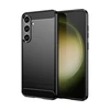 Hurtel Carbon Samsung Galaxy S24 Plus flexible silikoninis carbon cover – dėklas telefonui juodos spalvos