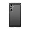 Hurtel Carbon Samsung Galaxy S24 Plus flexible silikoninis carbon cover – dėklas telefonui juodos spalvos