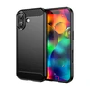 Hurtel Dėklas Carbon Dėklas skirtas Apple iPhone 17 – juodos spalvos