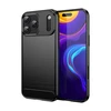 Hurtel Dėklas Carbon Dėklas skirtas Apple iPhone 17 Pro – juodos spalvos