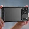 Hurtel Dėklas Carbon Dėklas skirtas Apple iPhone 17 Pro – juodos spalvos