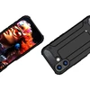 Hurtel Dėklas Hybrid Armor skirtas Apple iPhone 17 šarvuotas – juodos spalvos