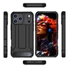 Hurtel Dėklas Hybrid Armor skirtas Apple iPhone 17 Pro Max šarvuotas – juodos spalvos