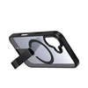 Hurtel Hybrid Armor X dėklas skirtas Apple iPhone 17 with MagSafe-compatible stand – juodos spalvos