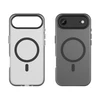 Hurtel Dėklas Magnetic Abrasive skirtas Apple iPhone 17 Air suderinamas su MagSafe – matinės juodos spalvos