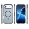 Hurtel Dėklas Magnetic Abrasive skirtas Apple iPhone 17 Air suderinamas su MagSafe – mėlynos spalvos