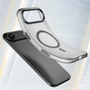 Hurtel Dėklas Magnetic Abrasive skirtas Apple iPhone 17 Air suderinamas su MagSafe – matinės juodos spalvos