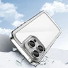 Hurtel Outer Space dėklas skirtas Apple iPhone 16e Flexible Frame dėklas – skaidrus