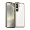 Hurtel Outer Space dėklas skirtas Samsung Galaxy S25 Edge Flexible Frame dėklas – Translucent, juodos spalvos