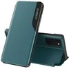 Hurtel Eco Leather View dėklas skirtas Samsung Galaxy A72 4G, žalias