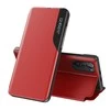 Hurtel Eco Leather View dėklas skirtas Xiaomi Redmi K40 Pro+ / K40 Pro / K40 / Poco F3, raudonas