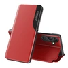 Hurtel Eco Leather View Case elegant su piniginės ir stovelio funkcionalumu Samsung Galaxy A26 – dėklas telefonui raudonos spalvos
