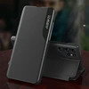 Hurtel Eco Leather View Case Samsung Galaxy S24 FE dėklas telefonui juodos spalvos
