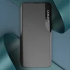 Hurtel Eco Leather View Case Samsung Galaxy S24 FE dėklas telefonui juodos spalvos