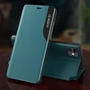 Hurtel Eco Leather View dėklas skirtas iPhone 13 Pro Max, žalias