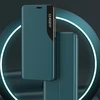 Hurtel Eco Leather View dėklas skirtas iPhone 13 Pro, raudonas