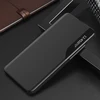 Hurtel Eco Leather View dėklas skirtas Samsung Galaxy A72 4G, juodas