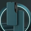 Hurtel Eco Leather View dėklas skirtas Samsung Galaxy A72 4G, violetinis
