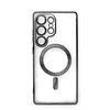 Hurtel Electroplated dėklas su MagSafe galvanized skirtas iPhone 16e – juodas