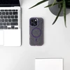 Hurtel Glitter MagSafe Apple iPhone 16 Pro Max – dėklas telefonui violetinės spalvos