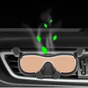 Hurtel Gravity automobilinis telefono laikiklis for air vent with air freshener juodas (YC06)