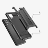 Hurtel Hibrid dėklas skirtas Samsung Galaxy A22 4G, auksinis