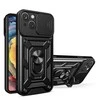 Hurtel Hybrid Armor Camshield dėklas skirtas Huawei Nova Y90, juodas