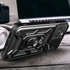 Hurtel Hybrid Armor Camshield su stoveliu Camera Apple iPhone 15 Plus - dėklas telefonui rožinės spalvos