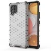 Hurtel Honeycomb dėklas skirtas Samsung Galaxy A42 5G, skaidrus