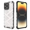 Hurtel Honeycomb dėklas skirtas iPhone 14 Pro, skaidrus