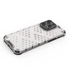 Hurtel Honeycomb dėklas skirtas iPhone 14 Pro, skaidrus