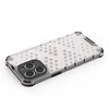 Hurtel Honeycomb dėklas skirtas iPhone 14 Pro, skaidrus