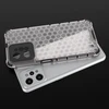 Hurtel Honeycomb dėklas skirtas Realme C31, skaidrus