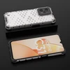 Hurtel Honeycomb dėklas skirtas Realme C31, skaidrus