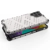 Hurtel Honeycomb dėklas skirtas Samsung Galaxy M53 5G, skaidrus