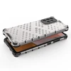 Hurtel Honeycomb dėklas skirtas Samsung Galaxy A72 4G, skaidrus