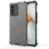 Hurtel Honeycomb dėklas skirtas Vivo V23 5G, juodas
