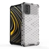 Hurtel Honeycomb dėklas skirtas Xiaomi Poco M3, skaidrus