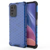 Hurtel Honeycomb dėklas skirtas Xiaomi Redmi K40 Pro+ / K40 Pro / K40 / Poco F3, mėlynas