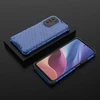 Hurtel Honeycomb dėklas skirtas Xiaomi Redmi K40 Pro+ / K40 Pro / K40 / Poco F3, mėlynas