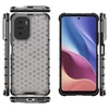 Hurtel Honeycomb dėklas skirtas Xiaomi Redmi K40 Pro+ / K40 Pro / K40 / Poco F3, skaidrus
