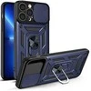 Hurtel Hybrid Armor Camshield dėklas skirtas iPhone 13 Pro Max, mėlynas